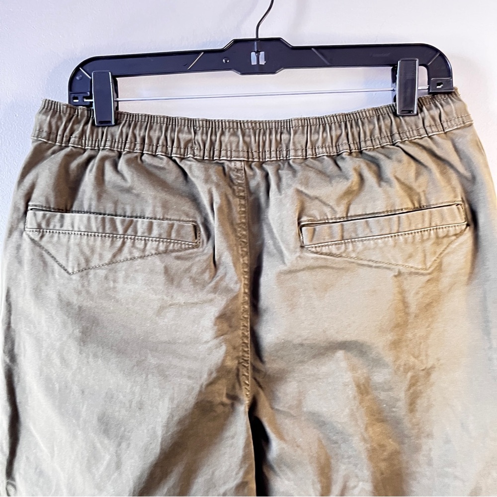 Denim Co. Dark Kaki Cuffed Cargo Men's Size Medium - Picture 2 of 14